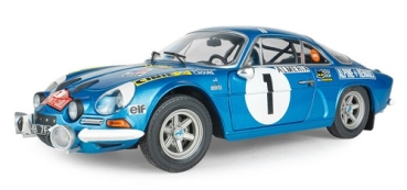 421186402 Alpine A110 1600S #1 Rallye Monte Carlo 1972 1:18